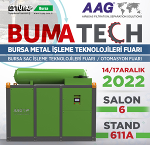 BAUMATECH Bursa Metal leme Teknolojileri Fuarndayz.