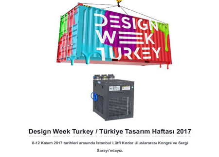Design Week Turkey Türkiye Tasarım Haftası 2017de Akıllı Hava Kurutucularımızla Yer Aldık