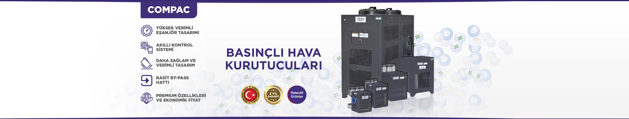 Compac Serisi Soutmal Kurutucu