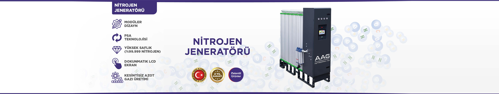Nitrojen Jeneratrleri